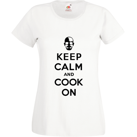 Koszulka damska „Keep Calm and Cook On”