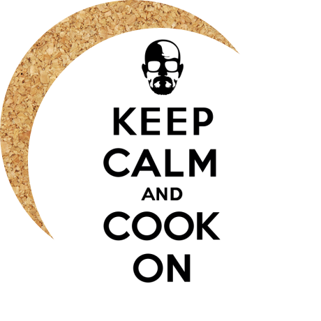 Podkładka pod kubek „Keep Calm and Cook On”