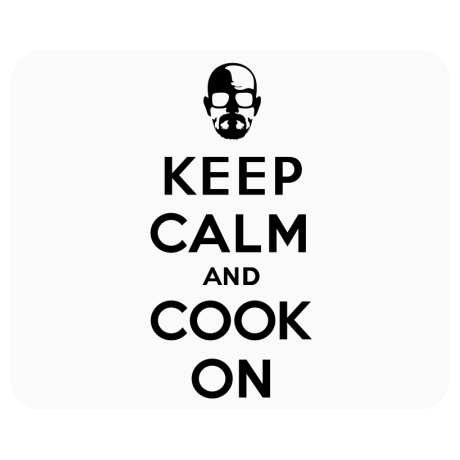 Podkładka pod mysz „Keep Calm and Cook On”