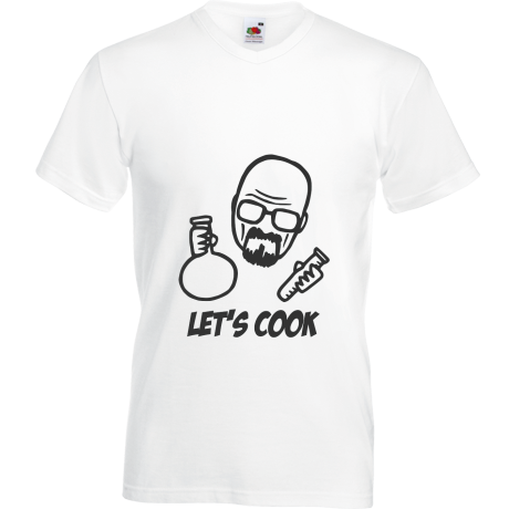 Koszulka w serek „Let’s Cook”