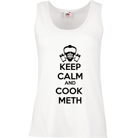 Bezrękawnik damski „Keep Calm And Cook Meth”