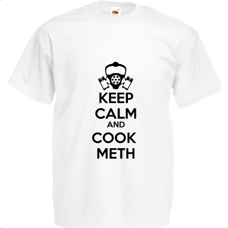 Koszulka dziecięca „Keep Calm And Cook Meth”