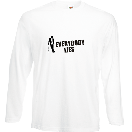 Koszulka z długim rękawem „Everybody Lies”