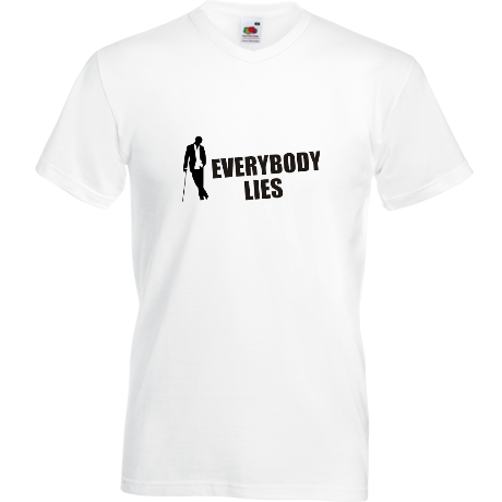 Koszulka w serek „Everybody Lies”