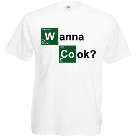Koszulka „Wanna Cook?”