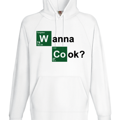 Bluza z kapturem „Wanna Cook?”