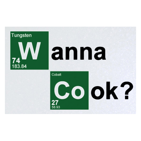 Blacha „Wanna Cook?”