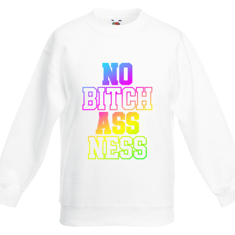 Bluza dziecięca „No Bitch Ass Ness”