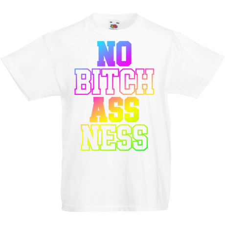 Koszulka dla malucha „No Bitch Ass Ness”
