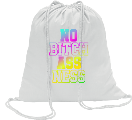 Worko-plecak „No Bitch Ass Ness”