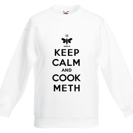 Bluza dziecięca „Keep Calm and Cook Meth 2”
