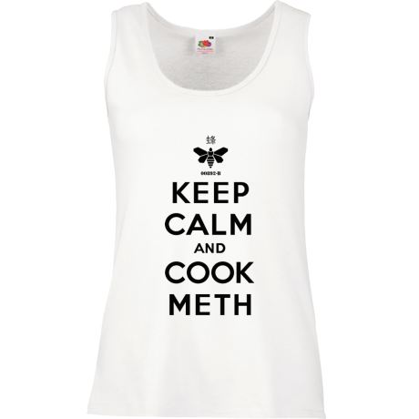 Bezrękawnik damski „Keep Calm and Cook Meth 2”