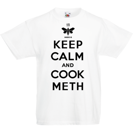 Koszulka dla malucha „Keep Calm and Cook Meth 2”