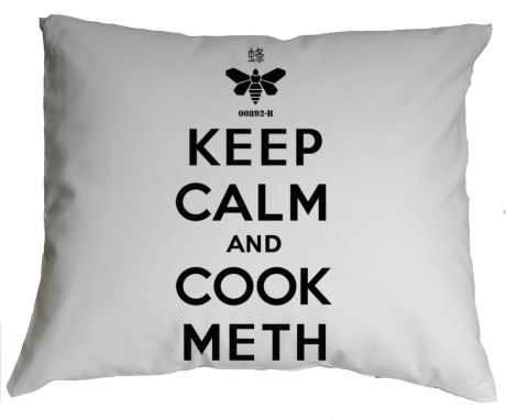 Poduszka „Keep Calm and Cook Meth 2”