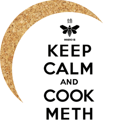 Podkładka pod kubek „Keep Calm and Cook Meth 2”
