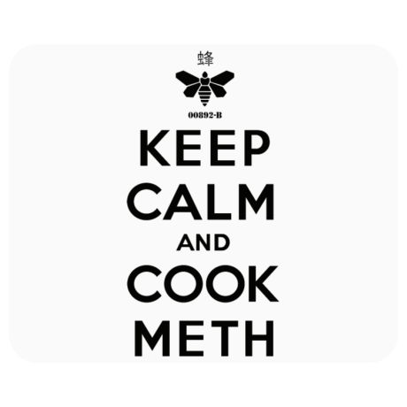 Podkładka pod mysz „Keep Calm and Cook Meth 2”