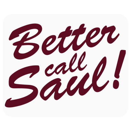 Podkładka pod mysz „Zadzwoń do Saula”