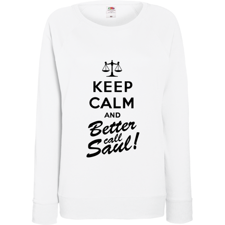 Bluza damska „Keep Calm and Better Call Saul”