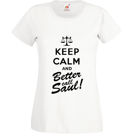 Koszulka damska „Keep Calm and Better Call Saul”