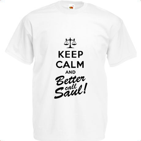 Koszulka dziecięca „Keep Calm and Better Call Saul”