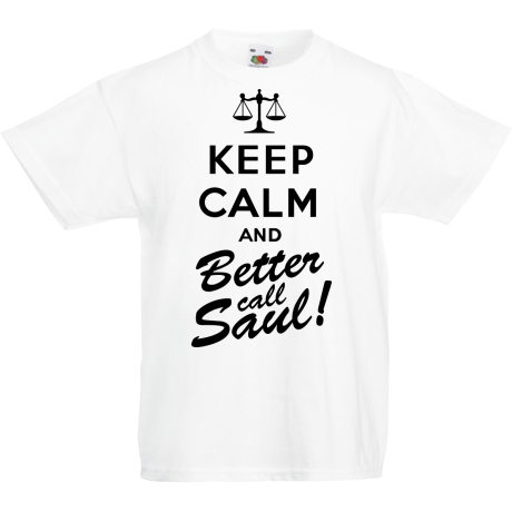 Koszulka dla malucha „Keep Calm and Better Call Saul”