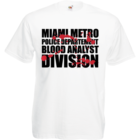 Koszulka „Blood Analyst Division”