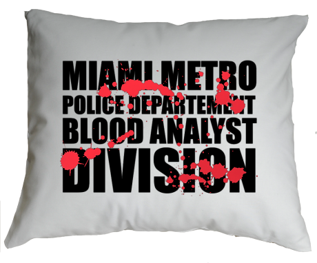 Poduszka „Blood Analyst Division”