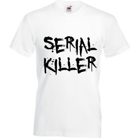 Koszulka w serek „Serial Killer”