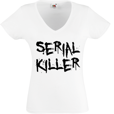 Koszulka damska w serek „Serial Killer”