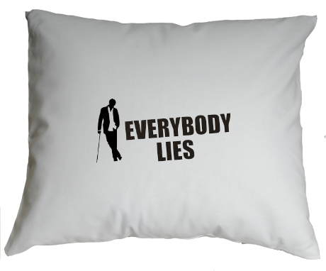 Poduszka „Everybody Lies”