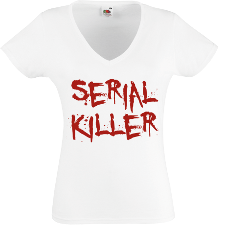 Koszulka damska w serek „Serial Killer 2”
