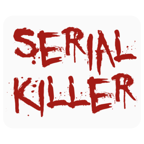 Podkładka pod mysz „Serial Killer 2”