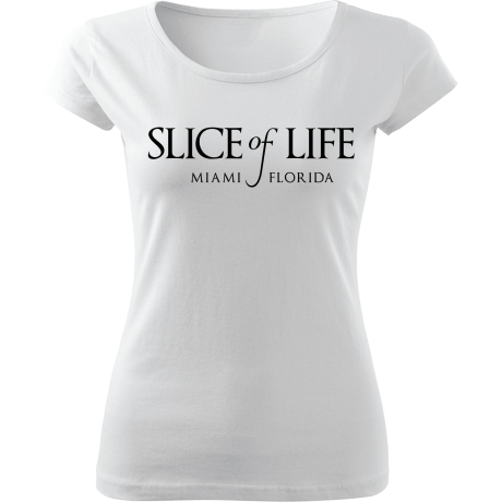 Koszulka damska fit „Slice of Life”