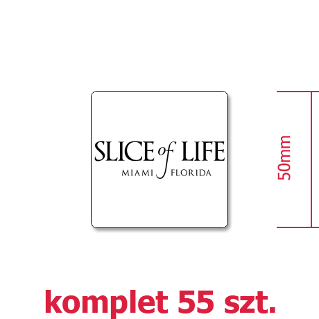 Wlepka „Slice of Life”