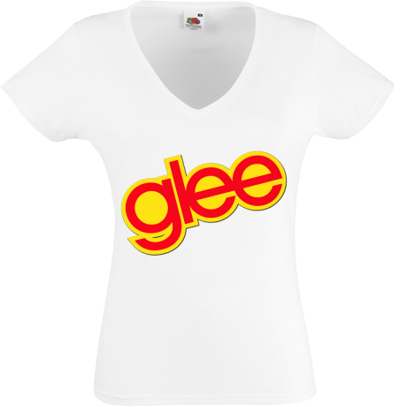 Koszulka damska w serek „Glee”