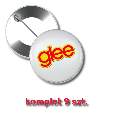 Przypinka „Glee”