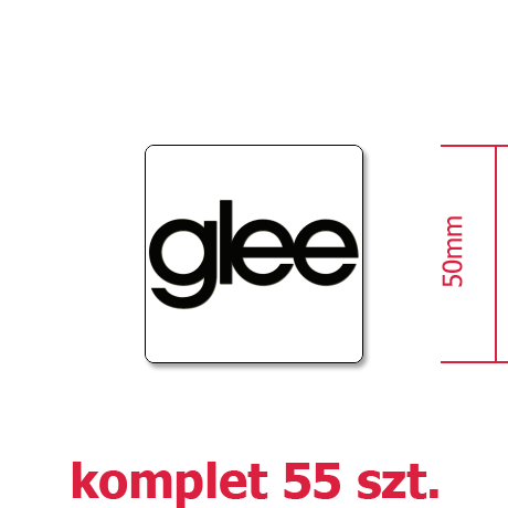 Wlepka „Glee Logo”