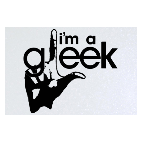 Blacha „I’m a Gleek”