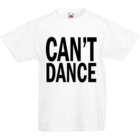 Koszulka dla malucha „Can’t Dance”