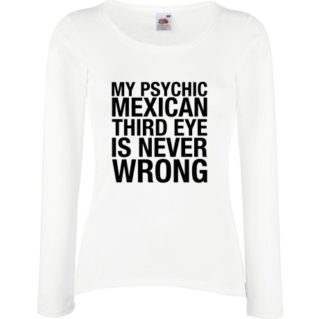 Koszulka damska z długim rękawem „Mexican Eye”