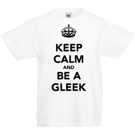 Koszulka dla malucha „Keep Calm and Be a Gleek”