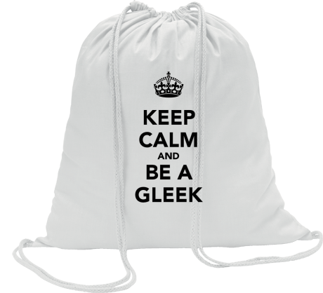 Worko-plecak „Keep Calm and Be a Gleek”
