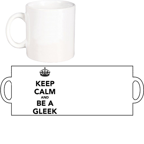 Kubek „Keep Calm and Be a Gleek”