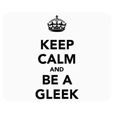 Podkładka pod mysz „Keep Calm and Be a Gleek”