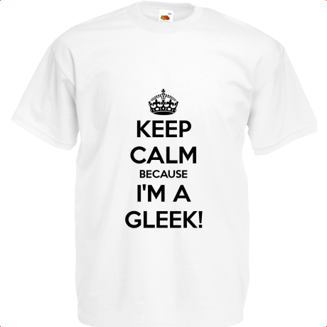 Koszulka dziecięca „Keep Calm because I’m a Gleek”