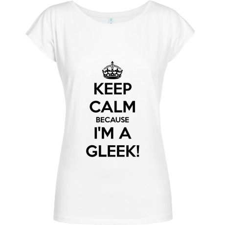 Koszulka Geffer „Keep Calm because I’m a Gleek”