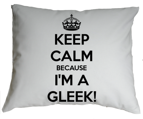Poduszka „Keep Calm because I’m a Gleek”