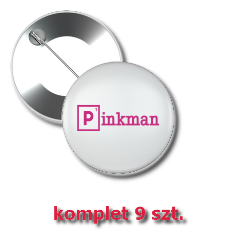Przypinka „Pinkman”