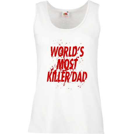 Bezrękawnik damski „World’s Most Killer Dad”