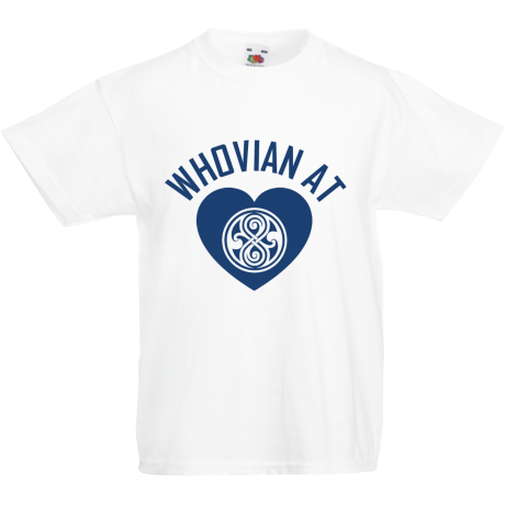 Koszulka dla malucha „Whoavian at Heart”